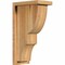 Ekena Millwork Ridgewood Rough Sawn Corbel w/Backplate, Western Red Cedar, 6"W x 10"D x 18"H COR06X10X18RID01RWR - alternate 1